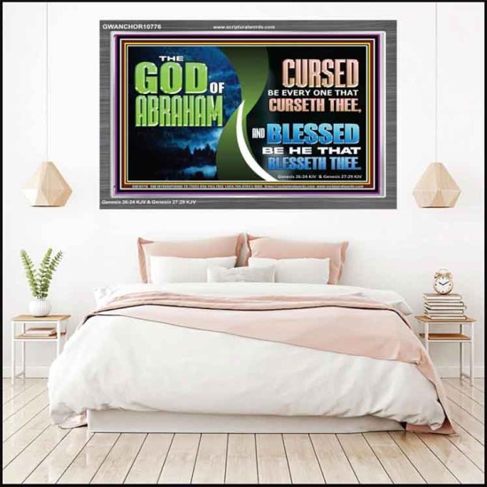 BLESSED BE HE THAT BLESSETH THEE  Religious Wall Art   GWANCHOR10776  