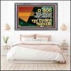 A DAY IN THY COURTS IS BETTER THAN A THOUSAND  Acrylic Frame Sciptural Décor  GWANCHOR12103  
