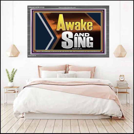 AWAKE AND SING  Affordable Wall Art  GWANCHOR12122  