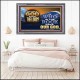 FOR WHO IS GOD EXCEPT THE LORD WHO IS THE ROCK SAVE OUR GOD  Ultimate Inspirational Wall Art Acrylic Frame  GWANCHOR12368  