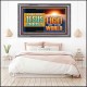 OUR LORD JESUS CHRIST THE LIGHT OF THE WORLD  Bible Verse Wall Art Acrylic Frame  GWANCHOR13122  