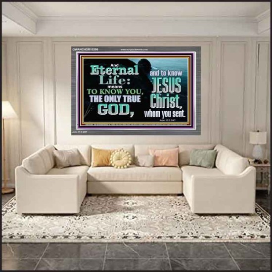 ETERNAL LIFE ONLY THROUGH CHRIST JESUS  Children Room  GWANCHOR10396  