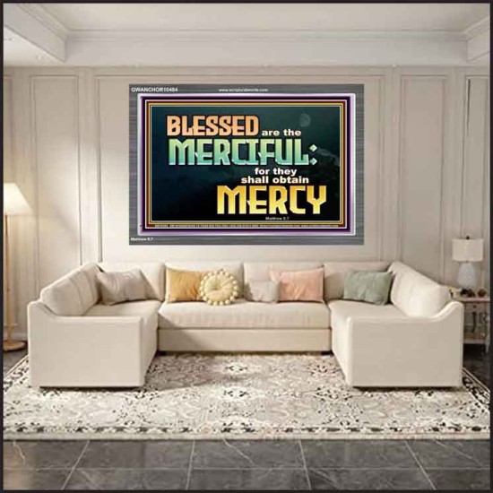 THE MERCIFUL SHALL OBTAIN MERCY  Religious Art  GWANCHOR10484  