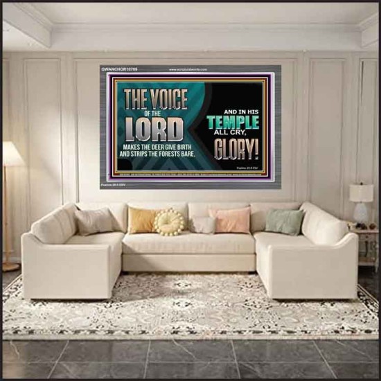 THE VOICE OF THE LORD MAKES THE DEER GIVE BIRTH  Art & Wall Décor  GWANCHOR10789  