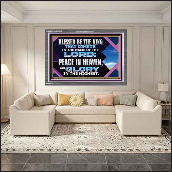 PEACE IN HEAVEN AND GLORY IN THE HIGHEST  Church Acrylic Frame  GWANCHOR11758  