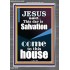 SALVATION IS COME TO THIS HOUSE  Unique Scriptural Picture  GWANCHOR10000  "25x33"