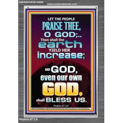 THE EARTH YIELD HER INCREASE  Church Picture  GWANCHOR10005  "25x33"