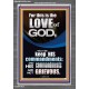 THE LOVE OF GOD IS TO KEEP HIS COMMANDMENTS  Ultimate Power Portrait  GWANCHOR10011  