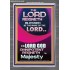 THE LORD GOD OMNIPOTENT REIGNETH IN MAJESTY  Wall Décor Prints  GWANCHOR10048  "25x33"