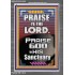 PRAISE GOD IN HIS SANCTUARY  Art & Wall Décor  GWANCHOR10061  "25x33"