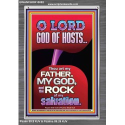 JEHOVAH THOU ART MY FATHER MY GOD  Scriptures Wall Art  GWANCHOR10082  "25x33"