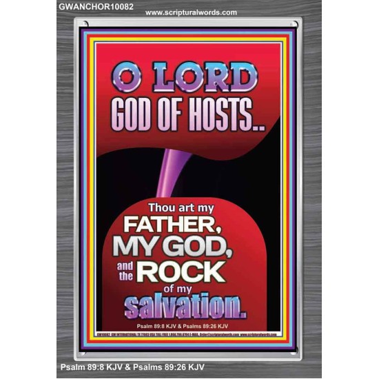 JEHOVAH THOU ART MY FATHER MY GOD  Scriptures Wall Art  GWANCHOR10082  