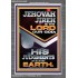 JEHOVAH JIREH IS THE LORD OUR GOD  Contemporary Christian Wall Art Portrait  GWANCHOR10695  "25x33"