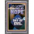 THOU ART MY HOPE IN THE DAY OF EVIL O LORD  Scriptural Décor  GWANCHOR11803  "25x33"