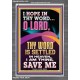 I AM THINE SAVE ME O LORD  Christian Quote Portrait  GWANCHOR11822  