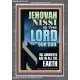 JEHOVAH NISSI HIS JUDGMENTS ARE IN ALL THE EARTH  Custom Art and Wall Décor  GWANCHOR11841  