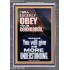 I WILL EAGERLY OBEY YOUR COMMANDS O LORD MY GOD  Printable Bible Verses to Portrait  GWANCHOR11874  "25x33"