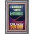 THE ANCIENT OF DAYS JEHOVAH NISSI THE LORD OUR GOD  Ultimate Inspirational Wall Art Picture  GWANCHOR11908  "25x33"
