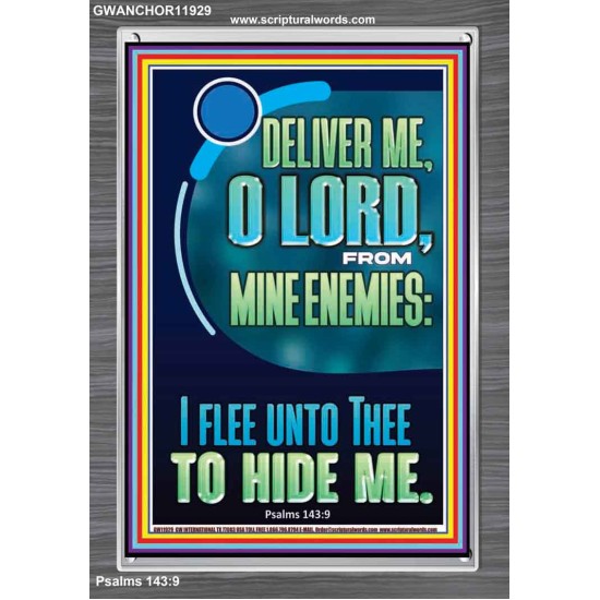 O LORD I FLEE UNTO THEE TO HIDE ME  Ultimate Power Portrait  GWANCHOR11929  