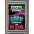 JESUS SAID BE OF GOOD CHEER BE NOT AFRAID  Church Portrait  GWANCHOR11959  "25x33"