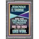 JEHOVAH EL SHADDAI THE GREAT PROVIDER  Scriptures Décor Wall Art  GWANCHOR11976  