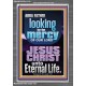 LOOKING FOR THE MERCY OF OUR LORD JESUS CHRIST UNTO ETERNAL LIFE  Bible Verses Wall Art  GWANCHOR12120  