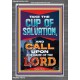 TAKE THE CUP OF SALVATION AND CALL UPON THE NAME OF THE LORD  Scripture Art Portrait  GWANCHOR12203  