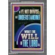 UNDERSTAND WHAT THE WILL OF THE LORD IS  Sanctuary Wall Picture Portrait  GWANCHOR12228  