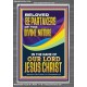 BE PARTAKERS OF THE DIVINE NATURE IN THE NAME OF OUR LORD JESUS CHRIST  Contemporary Christian Wall Art  GWANCHOR12236  