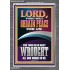 ORDAIN PEACE FOR US O LORD  Christian Wall Art  GWANCHOR12291  "25x33"