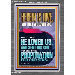 THE PROPITIATION FOR OUR SINS  Art & Wall Décor  GWANCHOR12298  "25x33"