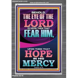 THEY THAT HOPE IN HIS MERCY  Unique Scriptural ArtWork  GWANCHOR12332  