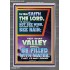 YOUR VALLEY SHALL BE FILLED WITH WATER  Custom Inspiration Bible Verse Portrait  GWANCHOR12343  "25x33"