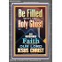 BE FILLED WITH THE HOLY GHOST  Righteous Living Christian Portrait  GWANCHOR9994  "25x33"