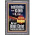 IMPOSSIBLE FOR GOD TO LIE  Children Room Portrait  GWANCHOR9997  "25x33"