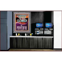 THE VOICE OF THE LORD IS POWERFUL  Scriptures Décor Wall Art  GWANCHOR11977  