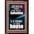 SALVATION IS COME TO THIS HOUSE  Unique Scriptural Picture  GWARISE10000  "25x33"