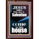 SALVATION IS COME TO THIS HOUSE  Unique Scriptural Picture  GWARISE10000  