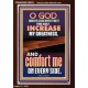 O GOD INCREASE MY GREATNESS  Church Portrait  GWARISE10023  