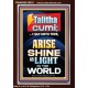 TALITHA CUMI ARISE SHINE AS LIGHT IN THE WORLD  Church Portrait  GWARISE10031  