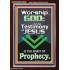 TESTIMONY OF JESUS IS THE SPIRIT OF PROPHECY  Kitchen Wall Décor  GWARISE10046  "25x33"