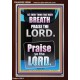 LET EVERY THING THAT HATH BREATH PRAISE THE LORD  Large Portrait Scripture Wall Art  GWARISE10066  