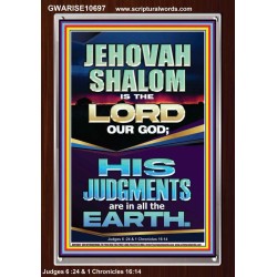 JEHOVAH SHALOM IS THE LORD OUR GOD  Christian Paintings  GWARISE10697  "25x33"