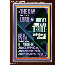 THE GREAT DAY OF THE LORD  Sciptural Décor  GWARISE11772  "25x33"