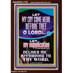 ABBA FATHER CONSIDER MY CRY AND SHEW ME YOUR TENDER MERCIES  Christian Quote Portrait  GWARISE11783  "25x33"