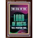 THE ZEAL OF THE LORD OF HOSTS WILL PERFORM THIS  Contemporary Christian Wall Art  GWARISE11791  