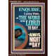 STUDY THE WORD OF THE LORD DAY AND NIGHT  Large Wall Accents & Wall Portrait  GWARISE11817  