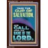 TAKE THE CUP OF SALVATION AND CALL UPON THE NAME OF THE LORD  Modern Wall Art  GWARISE11818  "25x33"