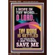 I AM THINE SAVE ME O LORD  Christian Quote Portrait  GWARISE11822  