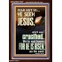 CHRIST JESUS IS NOT HERE HE IS RISEN AS HE SAID  Custom Wall Scriptural Art  GWARISE11827  "25x33"